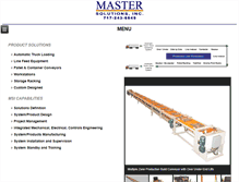 Tablet Screenshot of mastersi.com